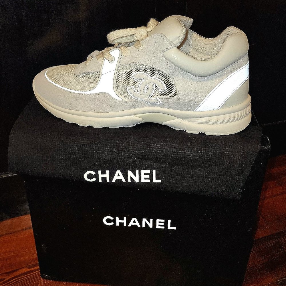 Chanel Men's Sneakers (White)